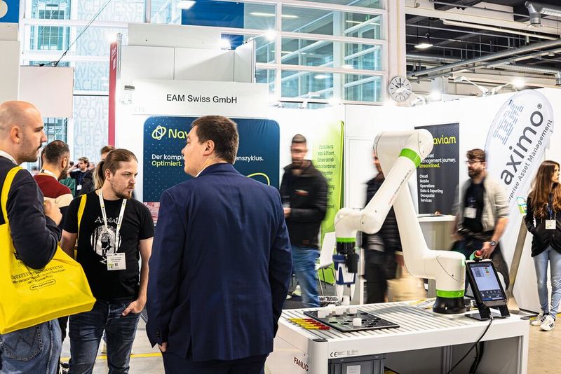 Die von Easyfairs Switzerland GmbH organisierte Fachmesse «maintenance Schweiz» gilt als führende Plattform für die industrielle Instandhaltung in der Schweiz. (Bild: Sara Barth)
