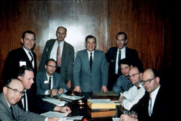 Der Vorstand des OSCAR-Projekts im Jahre 1960  (Bild: AMSAT)