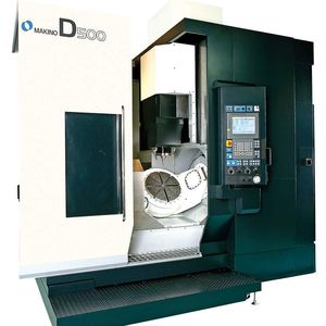 Bild 2: Für Werkzeugmaschinen wie die D500 von Makino sind Geisterschichten kein Problem. Allerdings müssen die Peripherie sowie die Ver- und Entsorgung der Werkstücke stimmen.