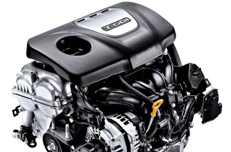 Der Gamma  1.6 T-GDI mit 130kw und 265Nm beschleunigt den Kona in 7,9 Sekunden auf 100 und auf eine Spitzengeschwindigkeit von 205 km/h (Hyundai)
