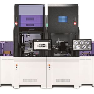 Modular und universell: Automationssystem CP-Serie mit integrierten Lasern zum Gravieren, Markieren, Schweissen und Schneiden. 