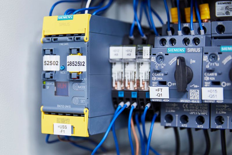 Sicherheitsschaltgeräte Sirius 3SK2 aus dem Sirius-Portfolio von Siemens lassen sich per Software parametrieren und sind damit flexibel anpassbar. (Bild: Haver & Boecker oHG)