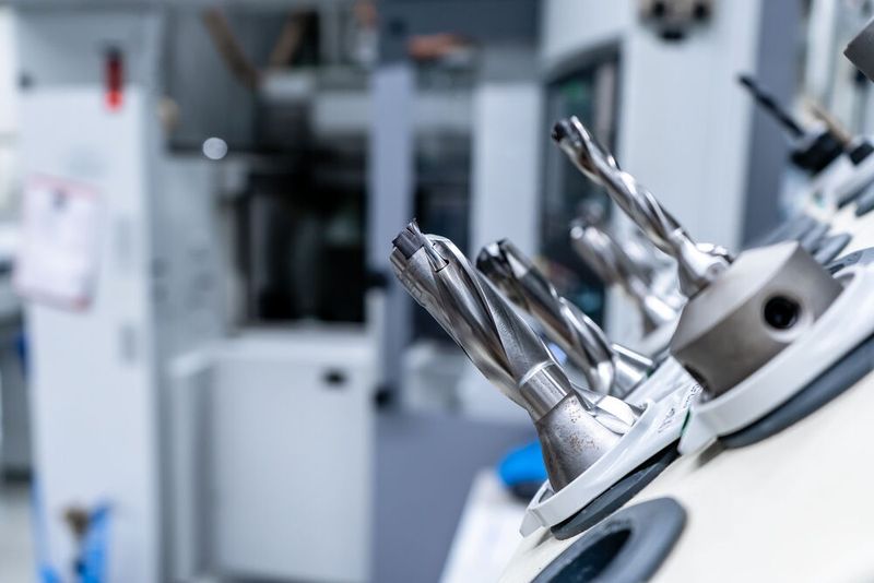 Tools in the Varia quick-change system - externally set up and measured for fast tool changes and minimal machine downtimes. (Image:Emag Systems)