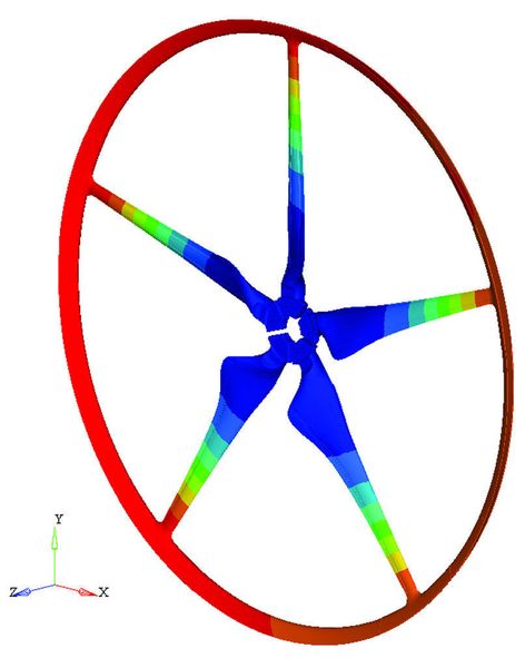 Die Umstellung von Kohlenstofffaser- auf Spritzgussausführung führte zu einer erheblichen Kosteneinsparung bei der Serienproduktion der SWIFT Turbine. (Archiv: Vogel Business Media)