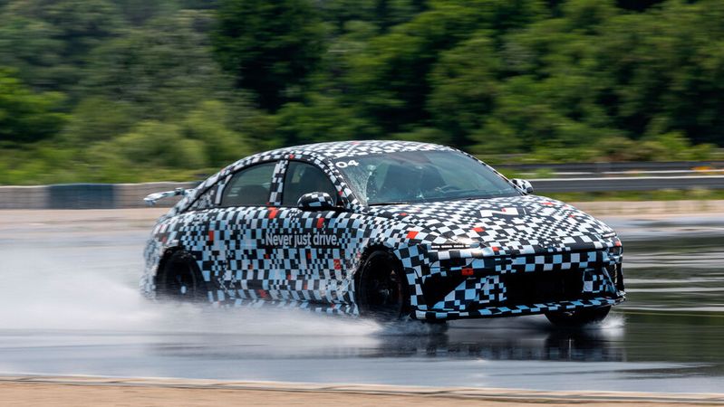 Hyundai legt den Ioniq 6 in einer N-Variante auf.(Bild:  Hyundai)