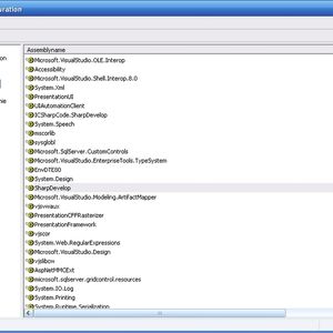 Verwaltung des Global Assembly Cache über das .NET-Konfigurations-Tool.