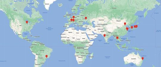 Der Mittelständler Maschinenfabrik Gustav Eirich unterhält weltweit mehrere Standorte.(Bild:  Maschinenfabrik Gustav Eirich)