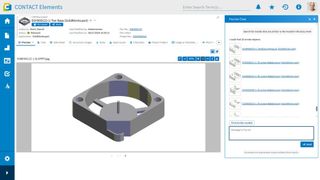 Fourier AI beschleunigt die Bauteilsuche mit einem domänenspezifischen KI-Modell.  (Bild: Contact Software)