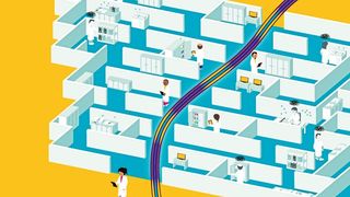 Das Lanexo Managementsystem soll Laboranten Zeitersparnis bringen. (Merck)