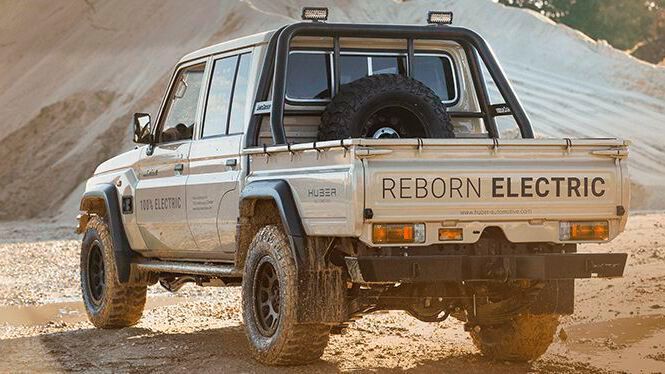 Run-E Electric Cruiser heißt das Ergebnis, das allerdings bislang nur sehr spezielles Terrain betreten darf. (Bild: Huber Automotive)
