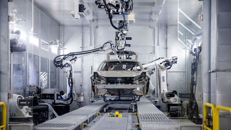 300.000 Fahrzeuge jährlich können dort einmal vom Band laufen. (Bild: Zeekr)