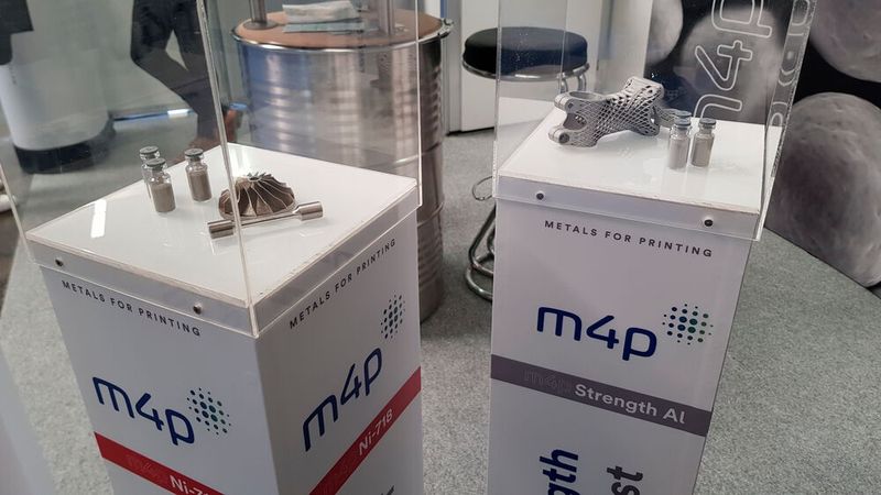 M4P entwickelt und stellt Metallpulver für die additive Fertigung her, zum Beispiel Nickel- und Aluminiumlegierungen. (Bild: D.Quitter/VCG)