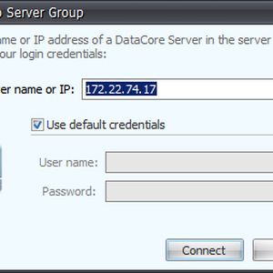 Der Login bei der Verwaltungskonsole erfolgt einfach über den Hostnamen oder die IP-Adresse.