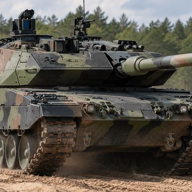 Symbolic image of a Leopard 2 main battle tank: Production and maintenance starts in Lithuania. (Picture: AI generated)