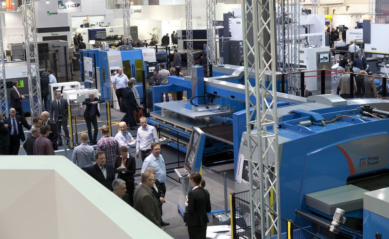 Impressionen der Euroblech 2014. (Bild: Mack Brooks Exhibition)