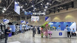 Die 14. DN Solutions International Machine Tool Fair (DIMF) feierte mit über 4500 Besuchern und 40 Neuvorstellungen ein erfolgreiches Post-Corona-Comeback. (Bild: VCG)
