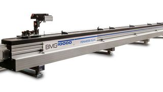 Das Bandmaßprüfgerät BMG10000 von Feinmess Suhl gestattet die vollautomatische Kalibrierung
und Prüfung von Gliedermaßstäben und Rollbandmaßen in allen Längen und Ausprägungen sowie von Umfangsbandmaßen und Stahl- oder Glasmaßstäbe mit Skalen, die von einer Kamera gelesen werden können. (Feinmess Suhl)