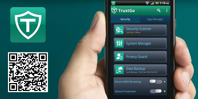 Kostenlose Security Suite für Android-Geräte