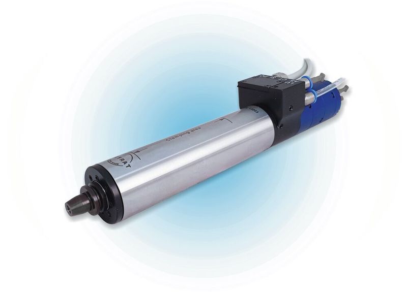 Spindel baut sehr klein: ATC-E15 ist eine innovative Möglichkeit, Funktionen in kleine Spindeln zu integrieren, die bisher nur viel grösseren Spindeln vorbehalten waren.  (Bild: Meyrat)