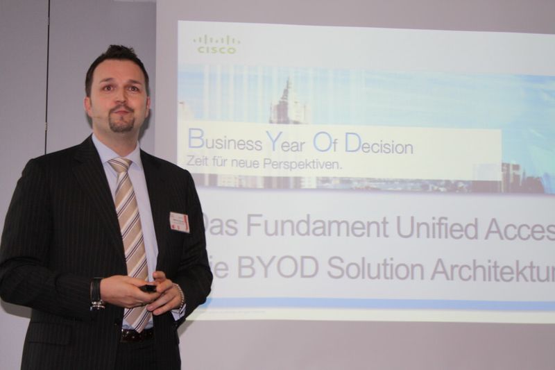Markus Kremser, Business Development Manager bei Cisco. (Bild: Vogel Business Media)