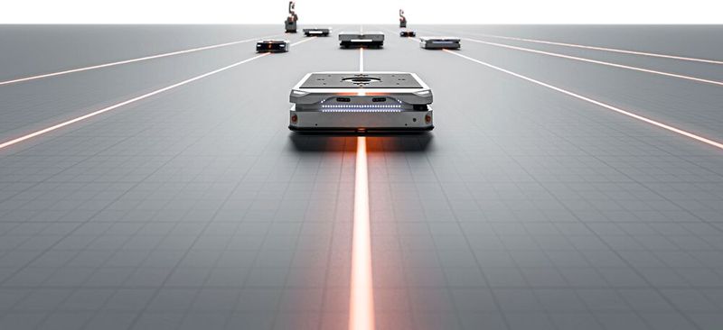 Dank fortschrittlicher Technik kann autonome mobile Robotik die Intralogistik auf ein neues Level heben. (Bild: Kuka Deutschland)