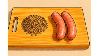 Pflanzlich oder tierisch? Die EU könnte Begriffe wie „Bratwurst“ oder „Schnitzel“ künftig nur noch für Fleischprodukte zulassen. (Bild: KI-generiert)