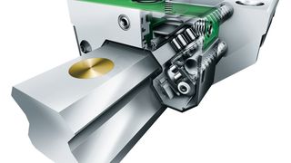 Hochpräsises Linearführungssystem für Linearachsen in Produktionsmaschinen, INA-Rollenumlaufeinheit RUE-E (Bild: Schaeffler Technologies)