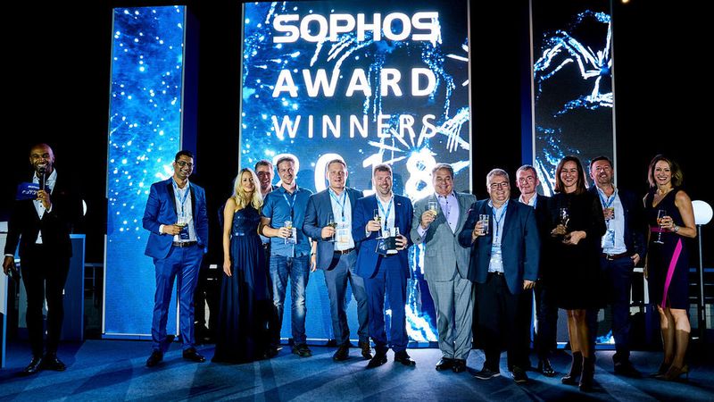 Natürlich gab es im Rahmen der Partner Conference auch wieder einen Gala-Abend inklusive Award-Verleihung. (Sophos)
