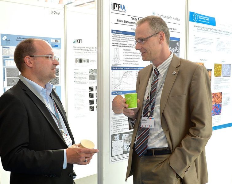 Eindrücke von der Werkstoffwoche Dresden 2015. (Bild: Werkstoffwoche Dresden)