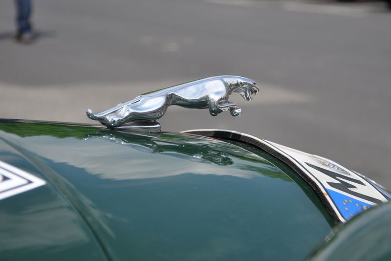 Ebenfalls dabei: historische Jaguar-Modelle … (Foto: Grimm/Dominsky)