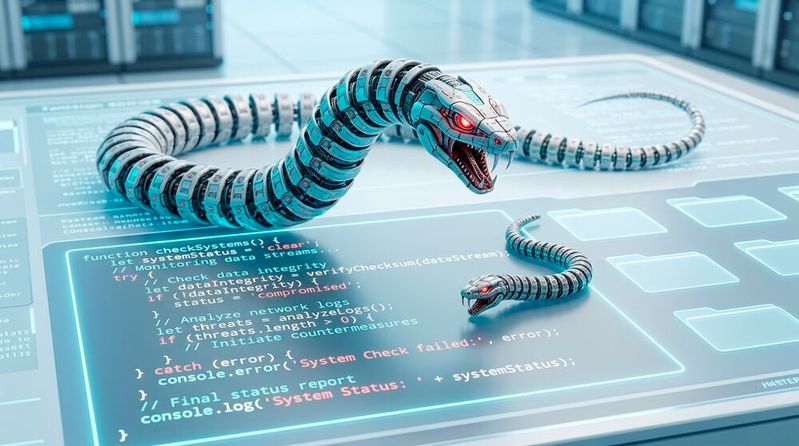 Nach Shai-Hulud folgt „mini Shai-Hulud“.(Bild:  Gemini / Vogel IT-Medien GmbH / KI-generiert)
