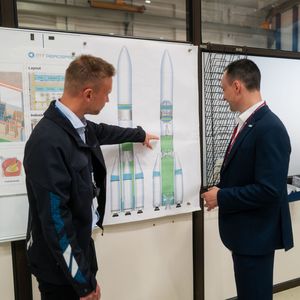 MTA fertigt unter anderem Tanks und Strukturbauteile für die europäische Trägerrakete Ariane 6.(Bild:  GROB-WERKE GmbH & Co. KG)
