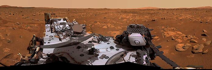 Unendliche Weiten: Der Mars Rover „Perseverance“ ist auf seine eigentliche Forschungsmission gestartet. Wird er Spuren mikrobiologischen Lebens finden?