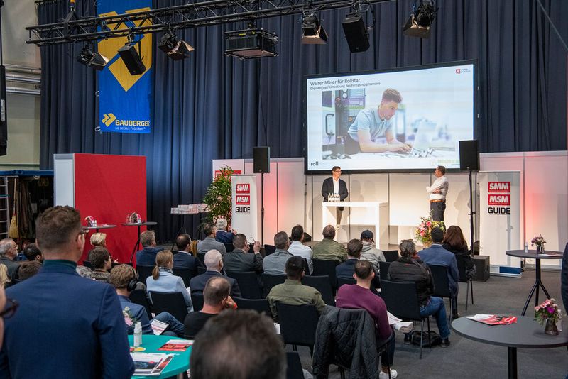 Parallel zum Swiss Production Forum fanden zahlreiche Fachvorträge statt. (Bild: Thomas Entzeroth)