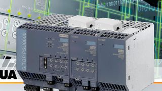 Das Stromversorgungssystem Sitop PSU8600 von Siemens unterstützt den offenen Kommunikationsstandard OPC UA. (Siemens)