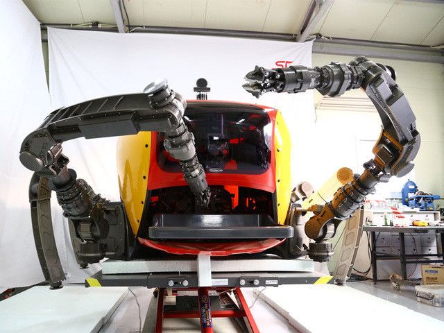 Der Crabbter CR200 ist eine speziell für die Tiefsee entwickelte Roboterkrabbe. (Kiost)