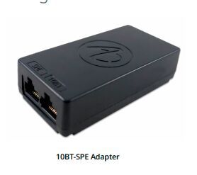 Der Adapter ist 23 mm hoch, 44,5 mm breit, 87 mm tief und wiegt 52 Gramm.(Bild:  Alcatel-Lucent Enterprise)