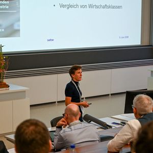 Am Technologietag 2026 der OST – Ostschweizer Fachhochschule in Buchs standen Kooperationen zwischen Industrie und Forschung im Zentrum. (Bild:  OST)