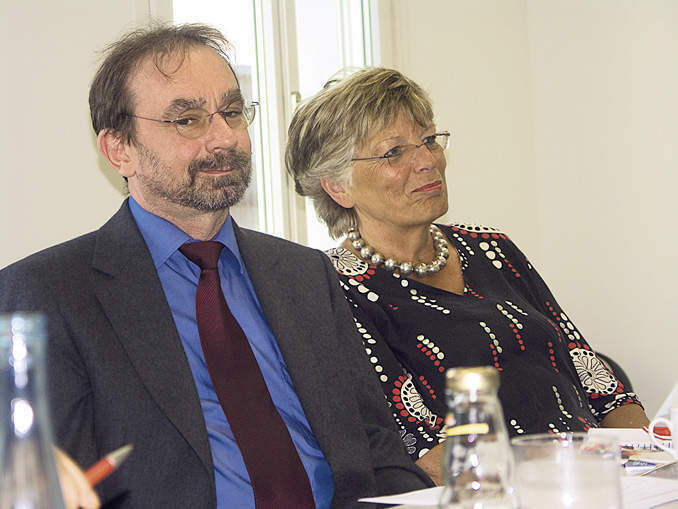 Michael Tschichholz (Fraunhofer FOKUS), Edda Peters (subreport) (Archiv: Vogel Business Media)