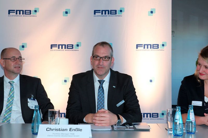 Christian Enßle, Portfolio Manager der Clarion Events Deutschland GmbH: „Viele Aussteller haben sich während der Messe über die neue FMB-Süd informiert. Einige nutzten auch die Möglichkeit, direkt vor Ort zu buchen.“ (Schnell)