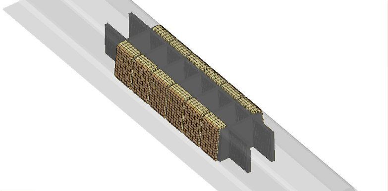Am Computer konstruiert: Die Auslegung der Kunststoffeinleger erfolgt durch numerische Crash-Analysen vollständig virtuell. (Archiv: Vogel Business Media)