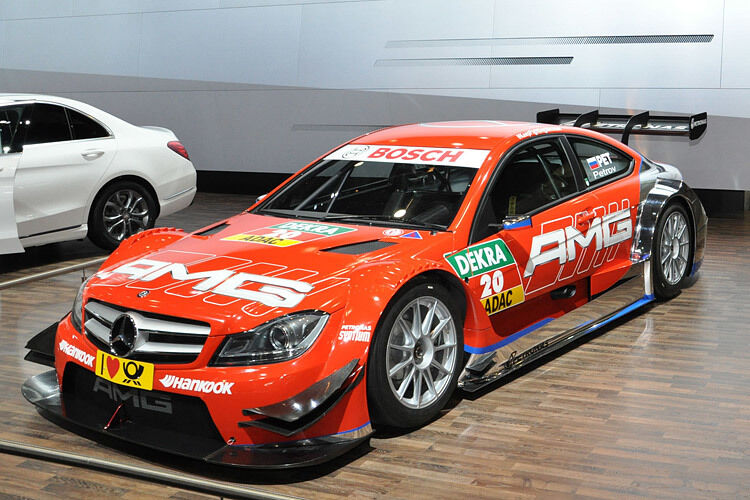 ... natürlich Mercedes mit dem AMG C-Coupé aus der DTM-Serie, ... (Foto: Grimm)