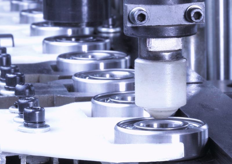 Bild 3: Die automatisierte Fertigung der Wälzlager nach deutschen Standards sorgt für gleichbleibend hohe Qualität. (Bild: LFD)