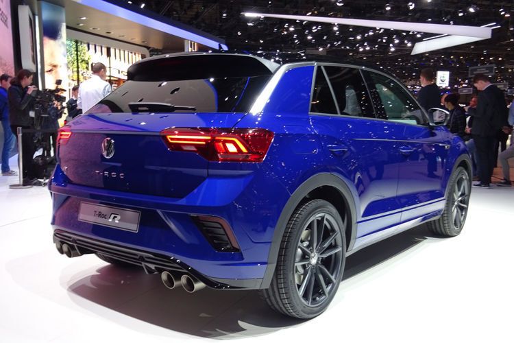 Offiziell noch eine Studie, aber doch schon so gut wie serienreif zeigt sich der VW T-Roc R mit seinen 300 PS. (Seyerlein/»kfz-betrieb«)