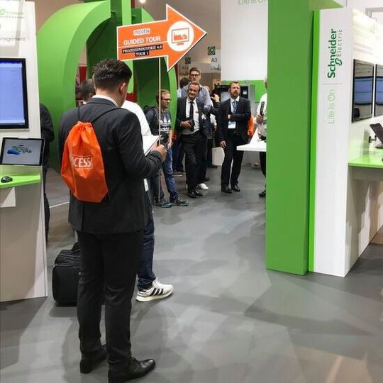 Hier gehts lang: Die Guided Tours der Achema 2018 am Start Hier gehts lang: Die Guided Tours der Achema 2018 am Start
