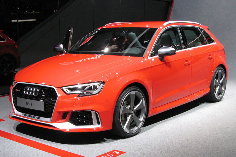 An neuen Serienmodellen zeigt Audi in Genf den RS3 Sportback ... (Seyerlein/»kfz-betrieb«)