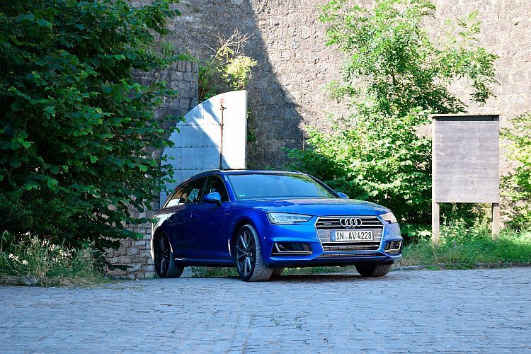 Eine feste Burg: Der A4 ist der Kern des Audi-Modellprogramms. (Rosenow)