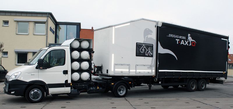 Der Daily-Taxo-Sattelzug für europaweite Direkttransporte bietet 6,2 t Nutzlast. (Bild: Beekmann)
