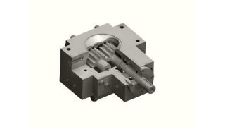 Diese Zahnradpumpe für Zuckerester-Anwendung zeichnet sich durch eine besonders flache Bauweise und eine große Einlauföffnung aus. Maag präsentiert diese neuartige Pumpe erstmal als Prototypen auf der Achema. Die komplette Baureihe wird ab Mitte 2009 zur Verfügung stehen. (Archiv: Vogel Business Media)