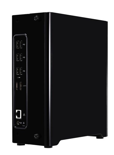 Mit Gigabit-Ethernet-, zwei eSATA- sowie sechs USB-Schnittstellen mehr Schnittstellen als die Mitbewerberprodukte auf dem Home-Server-Markt. (Archiv: Vogel Business Media)